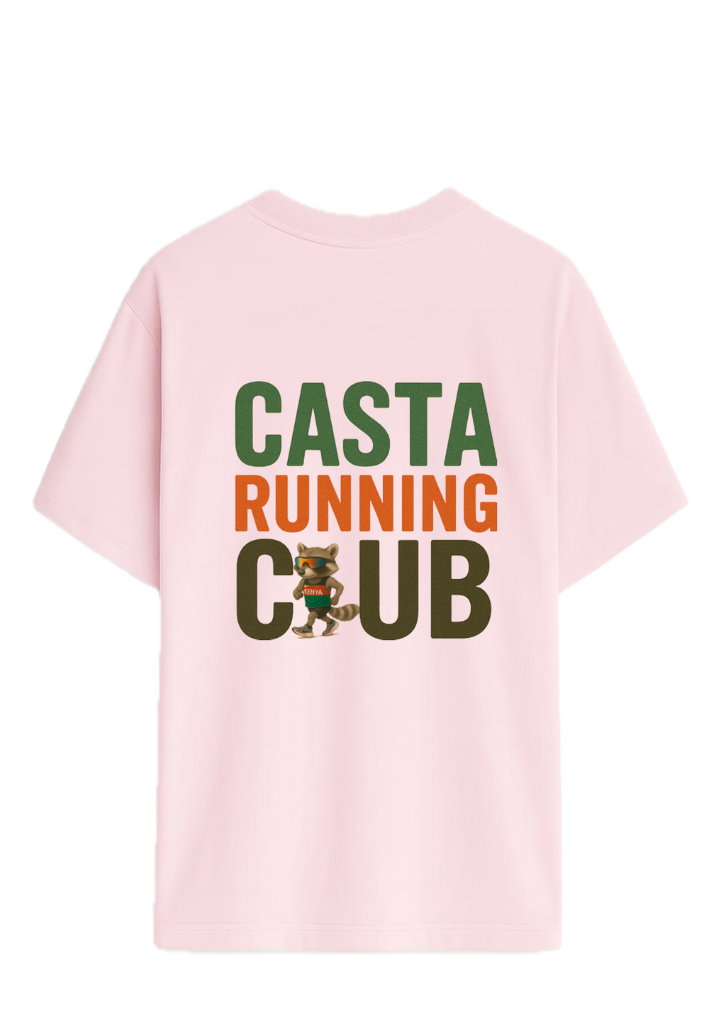 Camiseta Casta Running Club Rosa