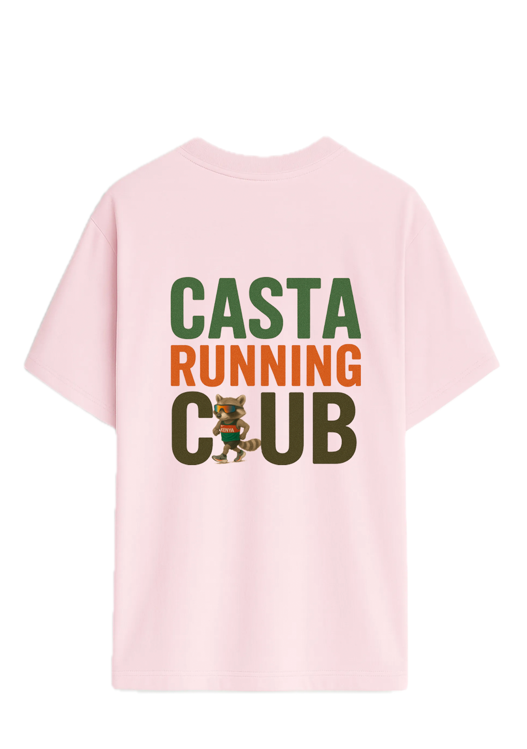 Camiseta Casta Running Club Rosa