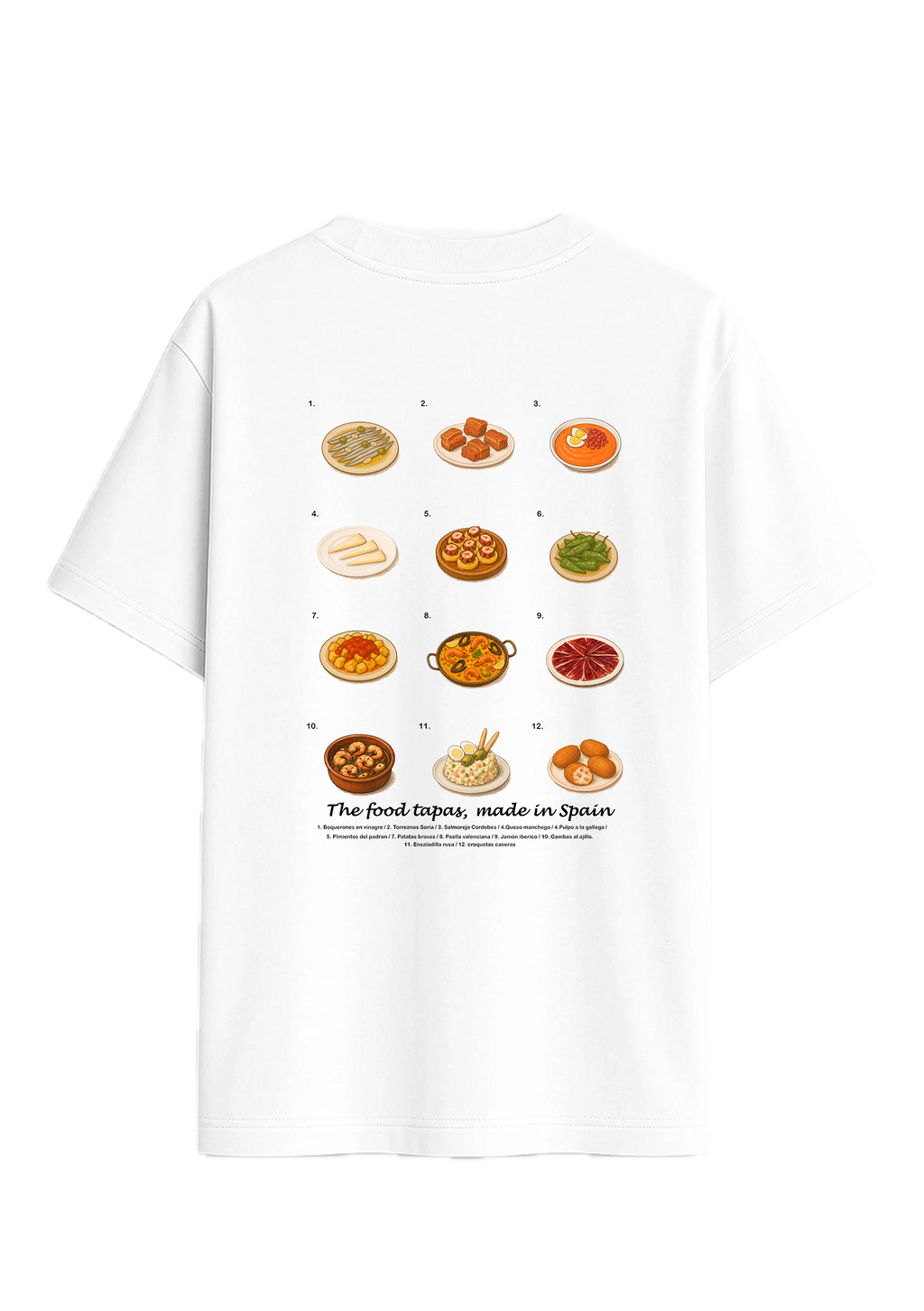 Camiseta Tapas