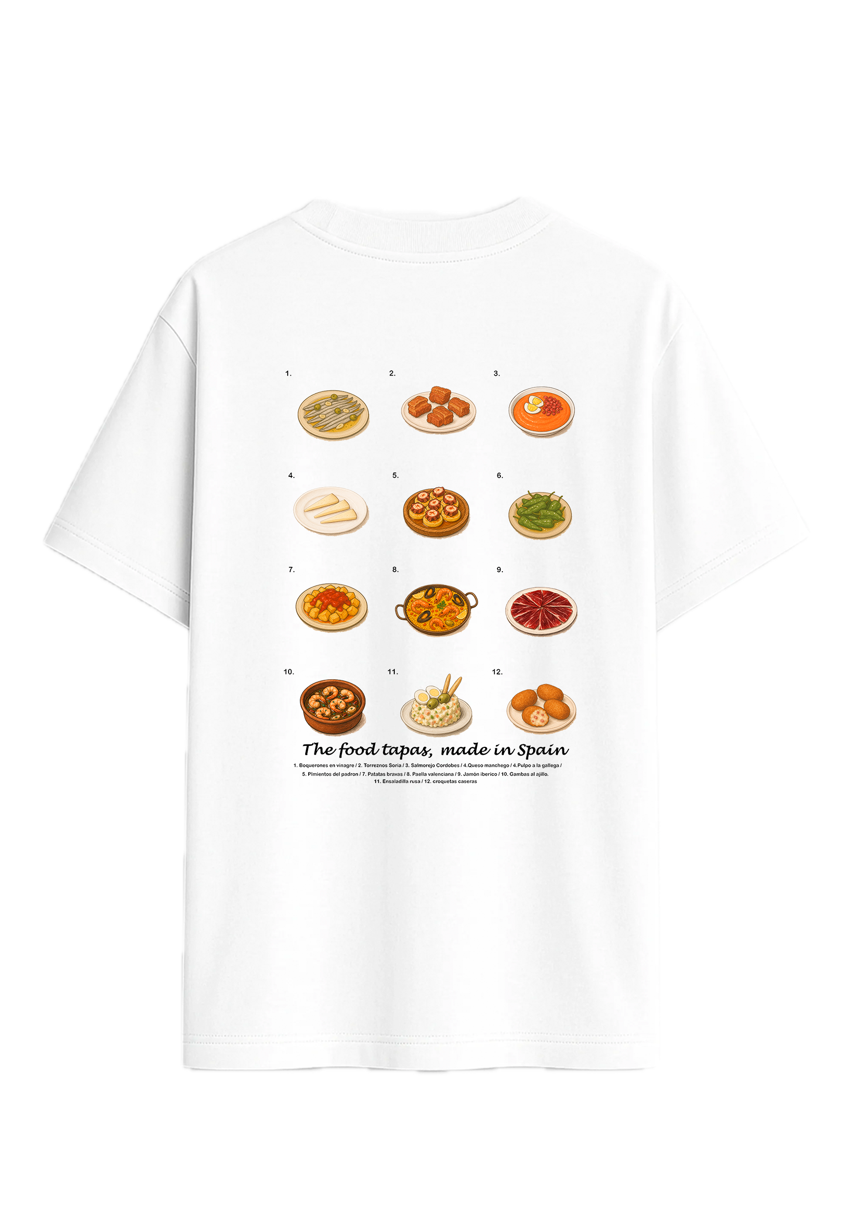 Camiseta Tapas