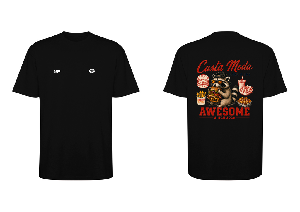 Camiseta BURGUER NEGRA